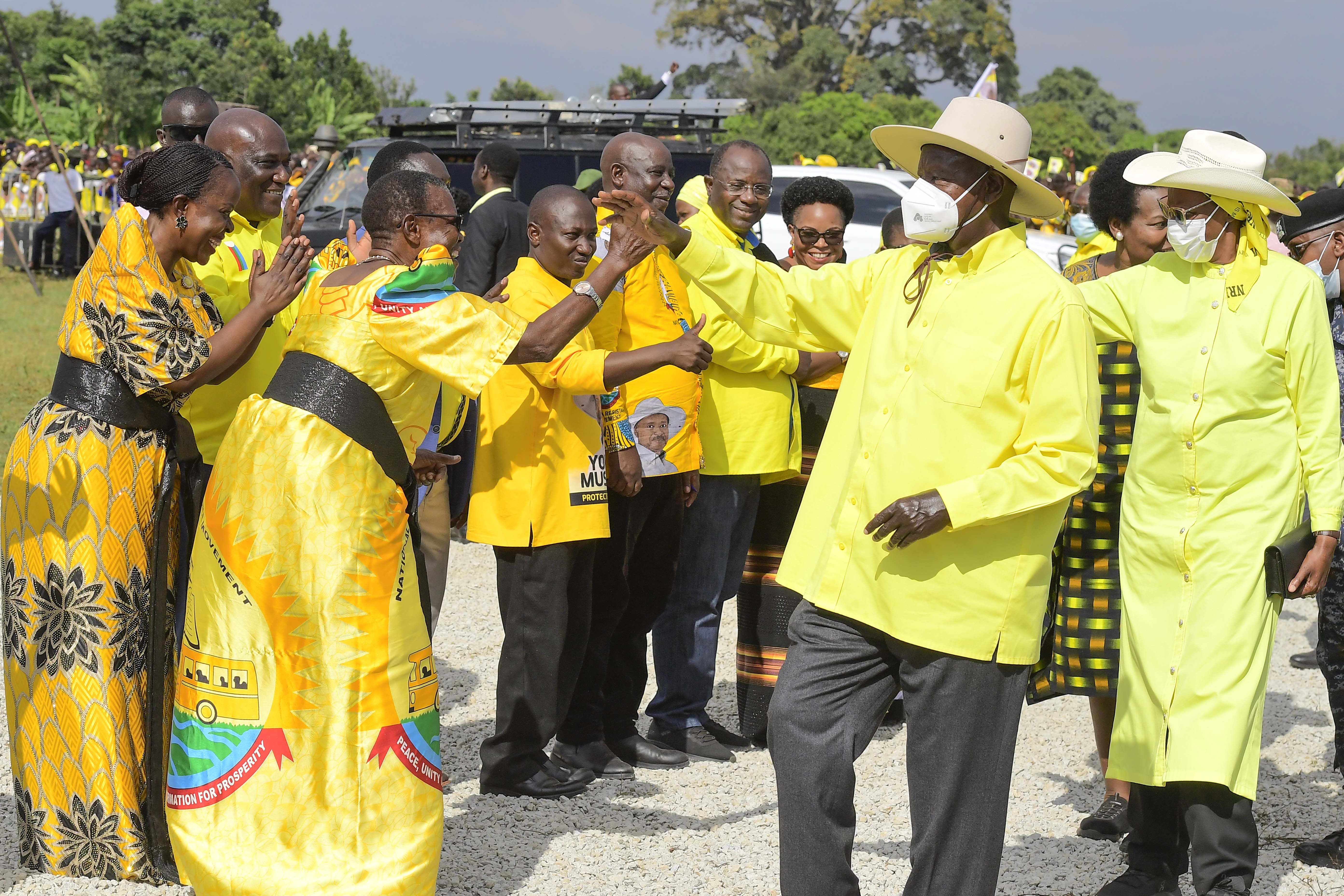 Yoweri Kaguta Museveni Commissions New Party Office in Mayuge