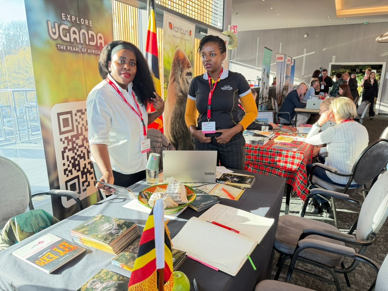 Uganda Shines at Belgium Travel Expo 2025