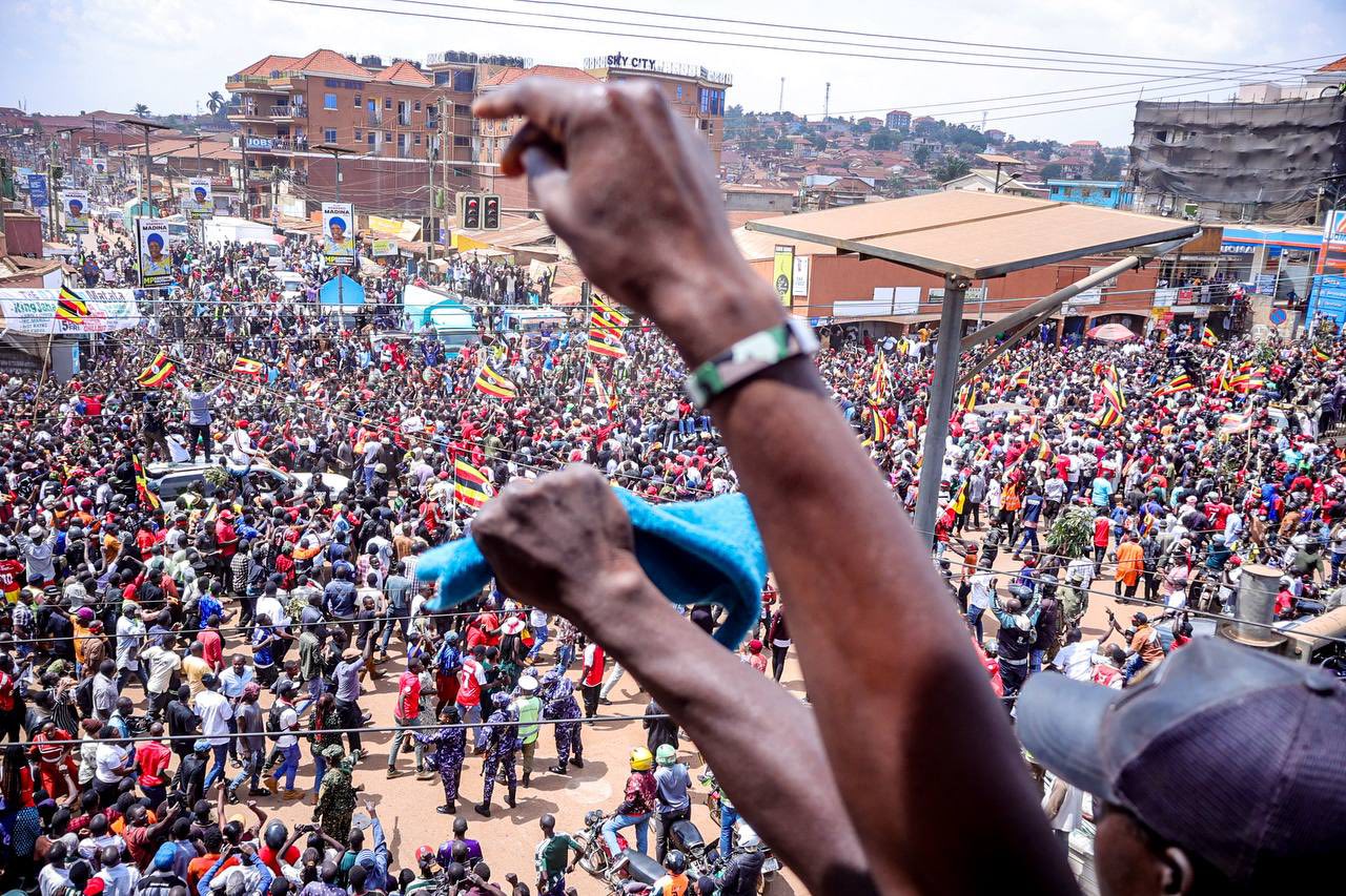 Bobi Wine Storms Kawempe as Thousands Turn Up for NUP Rally